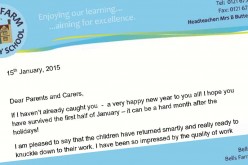 Spring term letter from the Head Teacher