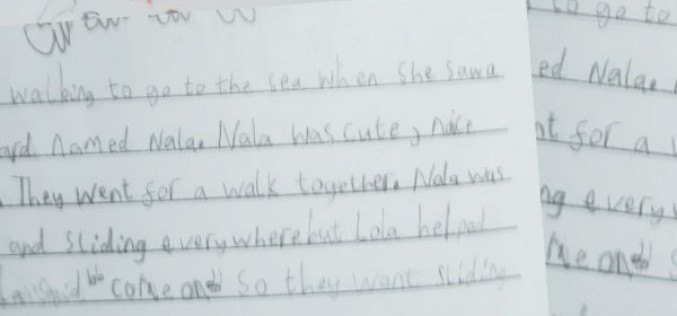 This week’s ‘Writer of the Week’ – Sophie Yr 2