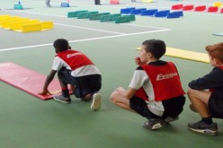Year 5 and 6 also take part in athletics event