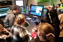 Radio Whiz presenters attend Free Radio