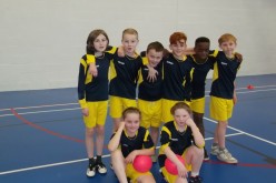 Year 5/6 take part in dodgeball competition