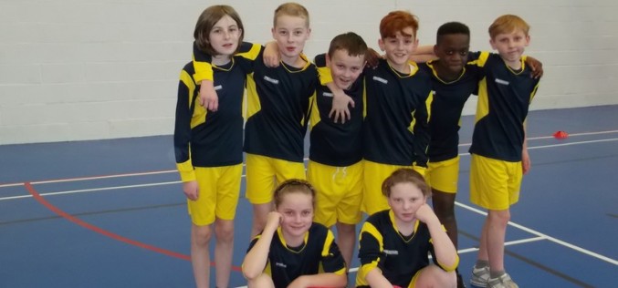 Year 5/6 take part in dodgeball competition