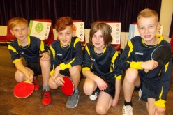 Y6 boys finish third in table tennis tournament