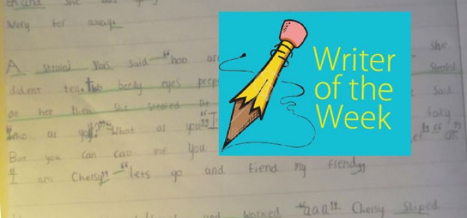 This week’s ‘Writer of the Week’ – Sophie Yr 2