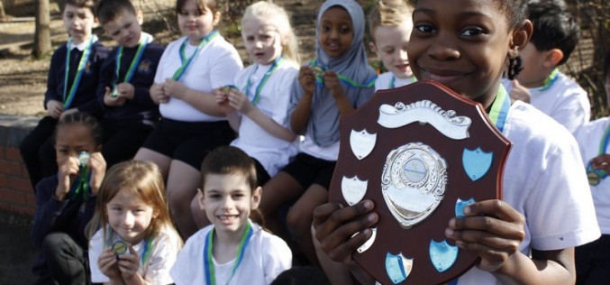 Year 2 awarded Multi Skills trophy