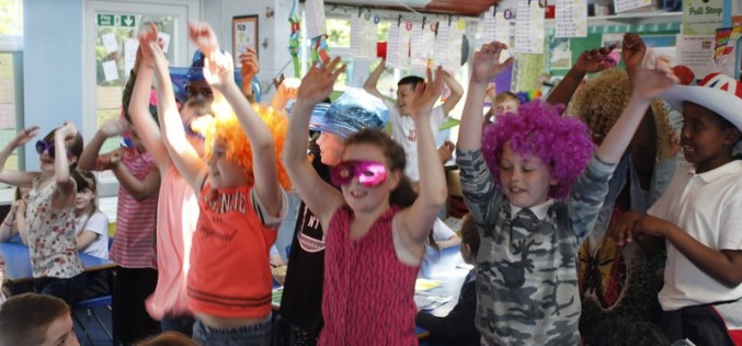 Year 6 enjoy an after SATS celebration!