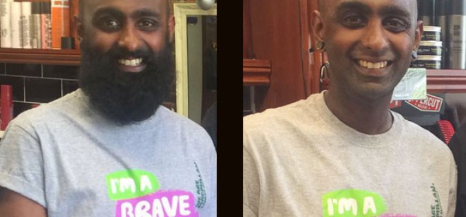 Video: Mr Koeri ‘Braves the Shave’ for charity