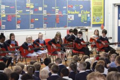 Video and photos of Year 4 Guitar Assembly