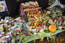 Harvest Festival Assembly and Donations
