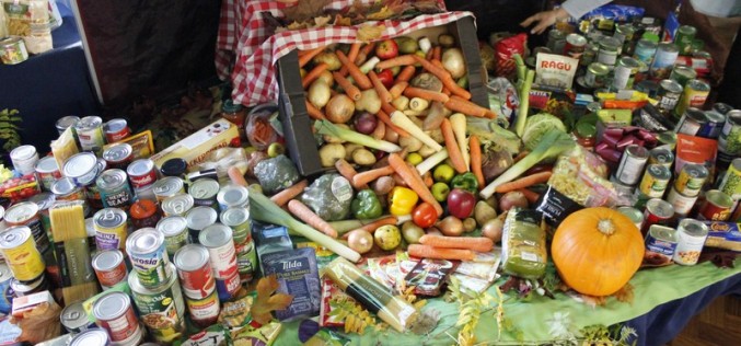 Harvest Festival Assembly and Donations