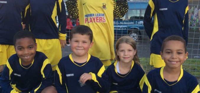Y3 / Y4 take part in first football competition
