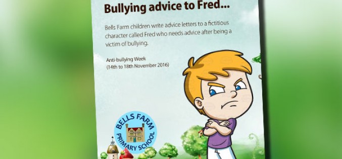 Bullying advice book to fictitious Fred