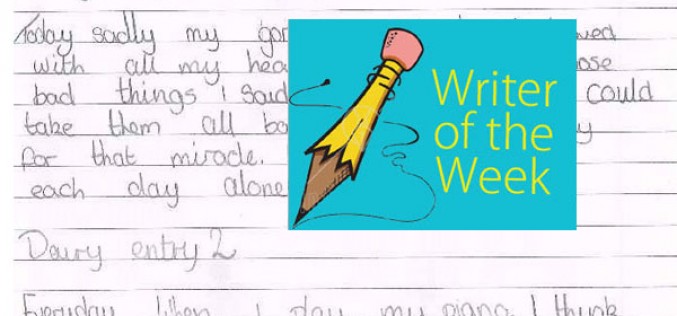Brianna, Charlie and Willow – ‘Writer of the Week’