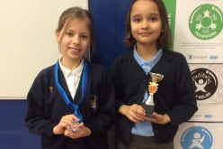 Year 4’s Cara and Tiffanie excel in gymnastics