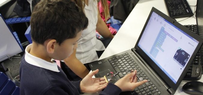 Year 6 program a rocket launch using micro:bit