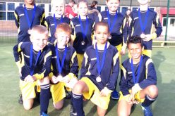 Year 4 finish 3rd in football tournament