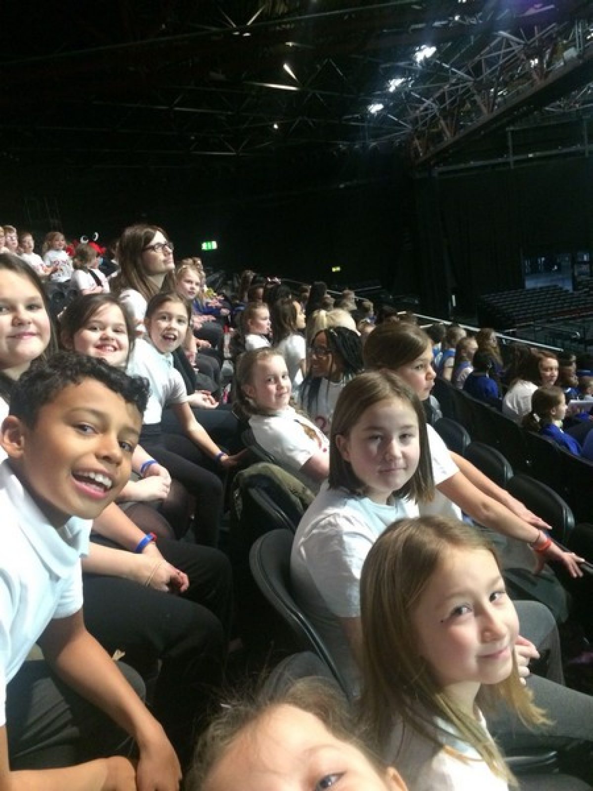 Choir perform at Young Voices 2018