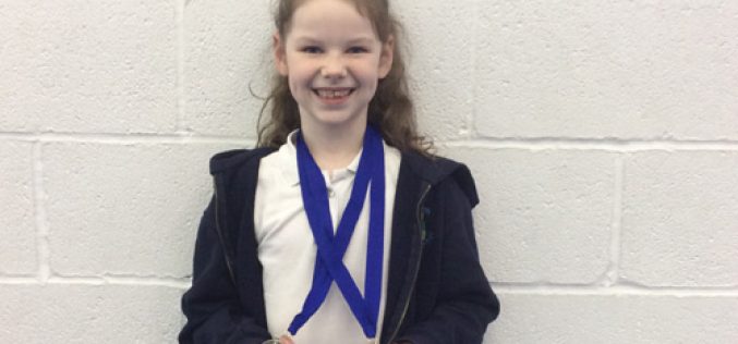 Gold for Megan in gymnastics tournament