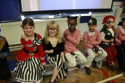 Photos of Year 1 Pirates assembly