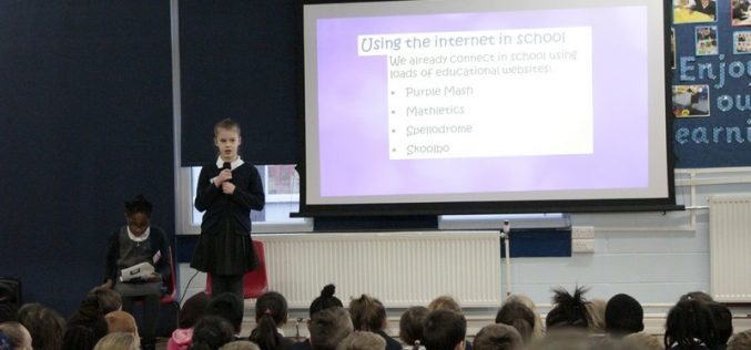 Video: Safer Internet Week assembly and song