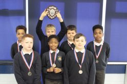 Runners up for Year 4/5 football team