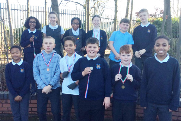 3rd place for Y5 & Y6 athletics team