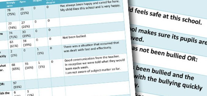 Parent Questionnaires Results and Feedback