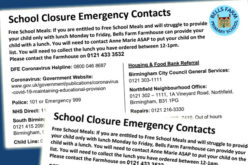 School Closure Emergency Contacts