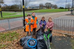 Pupils awarded green Blue Peter badges